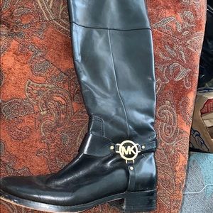 Black Michael Kors Boots